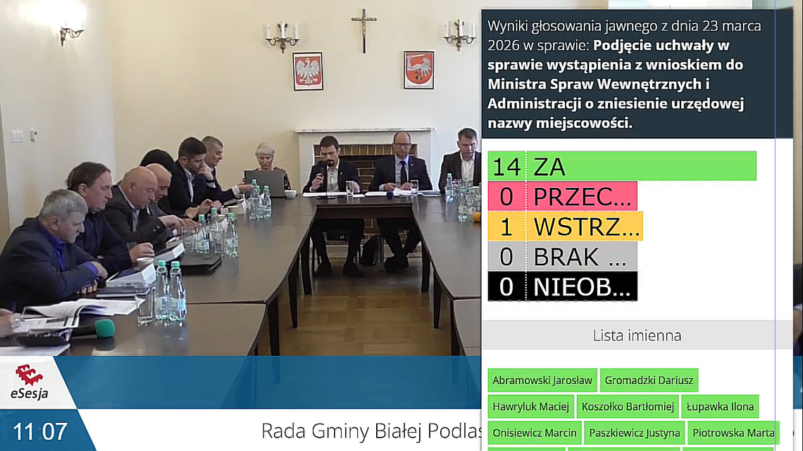 Gmina Biała Podlaska. Porządki w Grabanowie. Stare nazwy do likwidacji