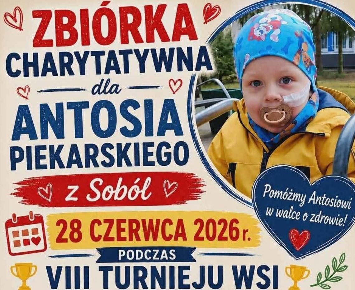 GMINA BORKI: Charytatywna zbiórka dla Antosia GMINA BORKI: Charytatywna zbiórka dla Antosia