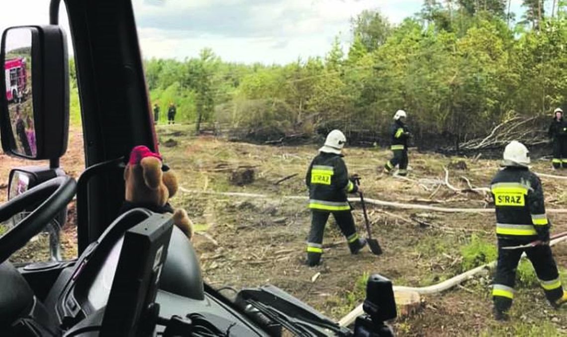 Gmina Drelów: Gasili pożar cztery godziny