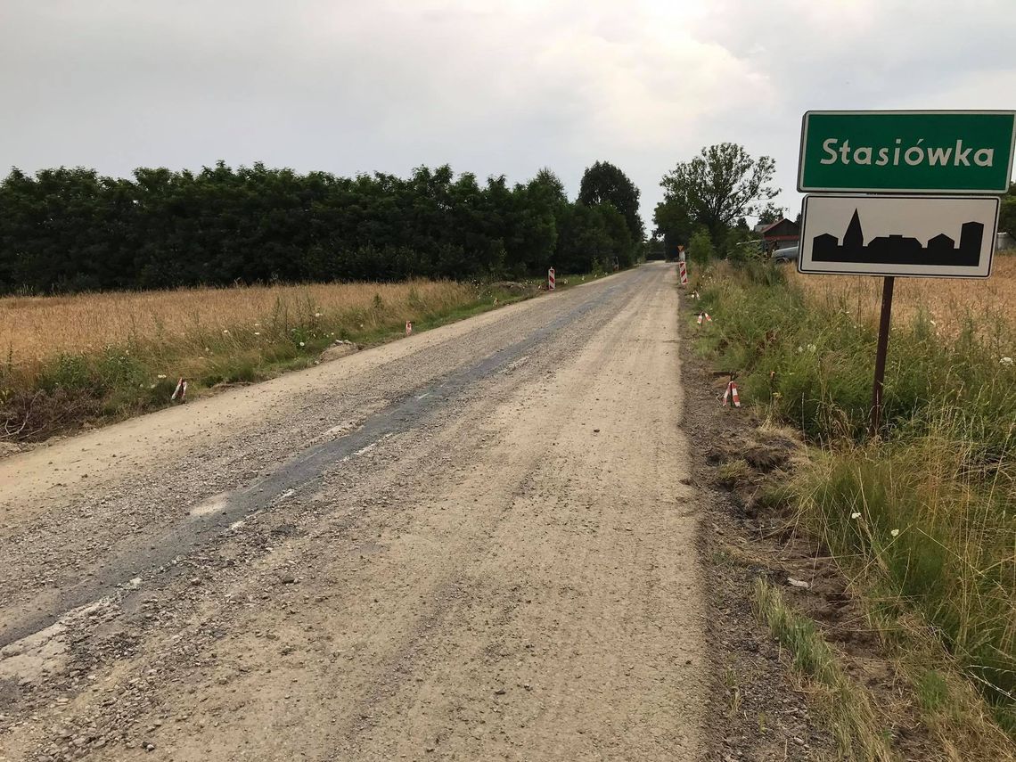 Gmina Łomazy: Doczekali się remontu drogi
