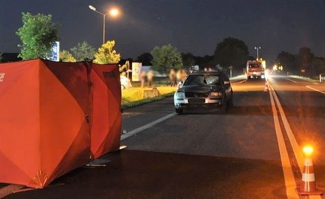 Gmina Międzyrzec Podlaski: Tragiczny wypadek, pieszy nie żyje