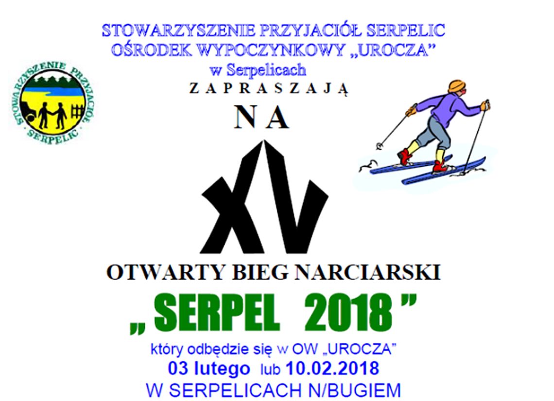 Gmina Sarnaki: Otwarty bieg narciarski Serpel 2018