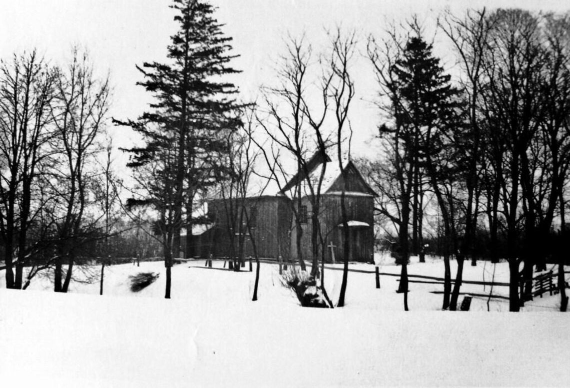 kościół w Krzyczewie, lata 70'