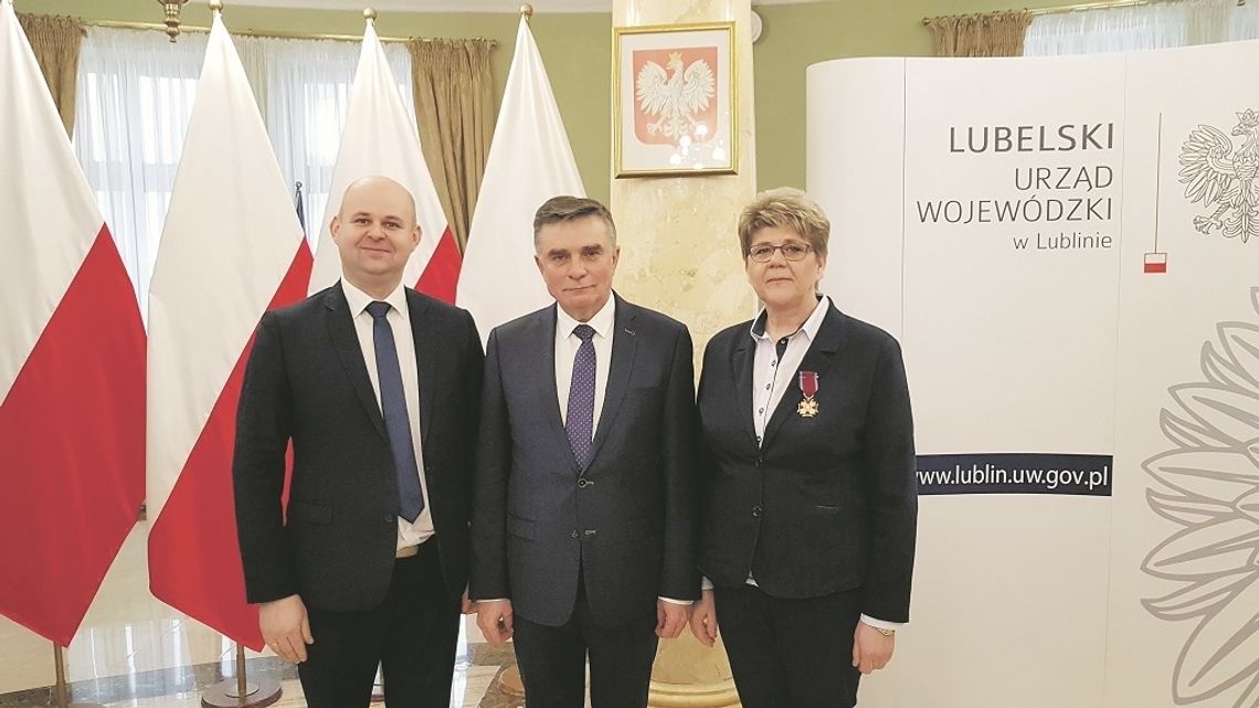 Gmina Zalesie: Otrzymała Złoty Krzyż Zasługi