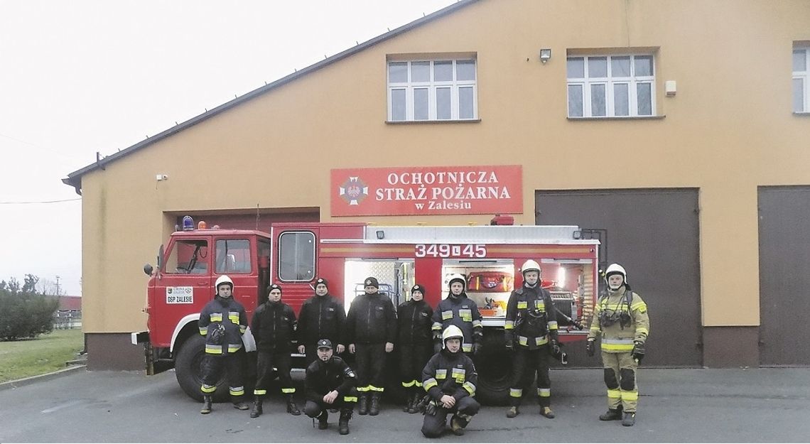 Gmina Zalesie: To są strażacy na medal!
