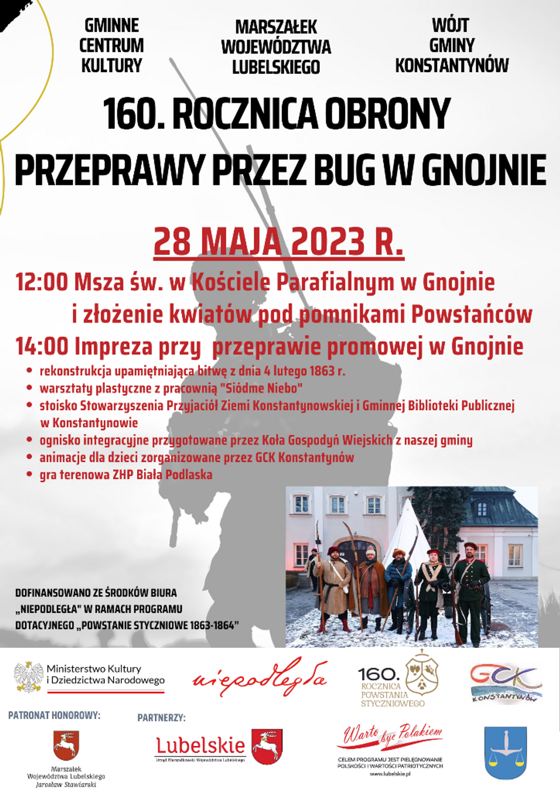 Gnojno: Wkrótce rekonstrukcja historyczna bitwy z 1863 r.