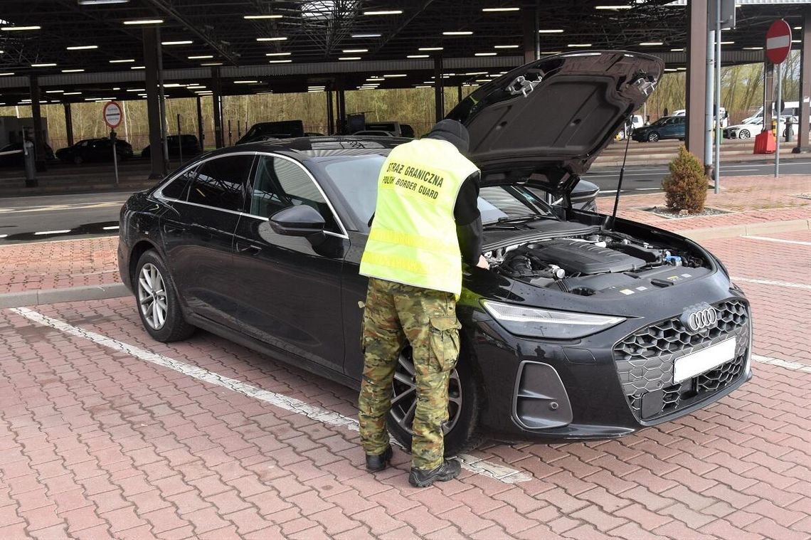 przemyt terespol audi a6 samochód kradziony granica