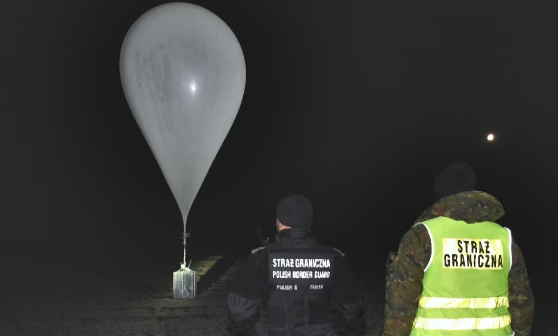 nosg przemyt grupa przestępcza balony meteorologiczne kontrabanda