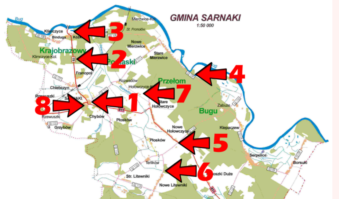 Historyczna wycieczka po gminie Sarnaki