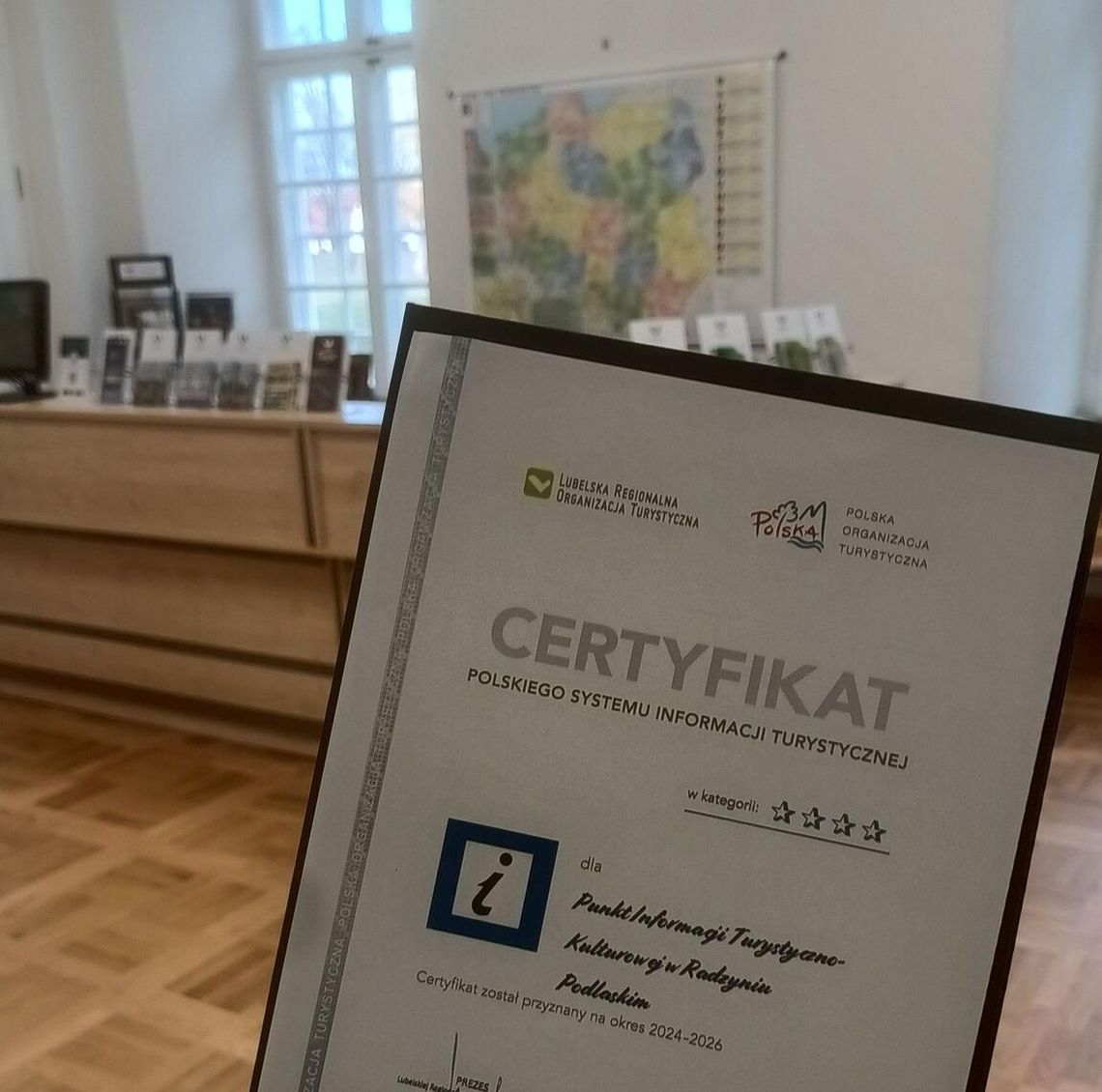 Informacja na cztery gwiazdki. Najwyższa ocena dla radzyńskiej instytucji