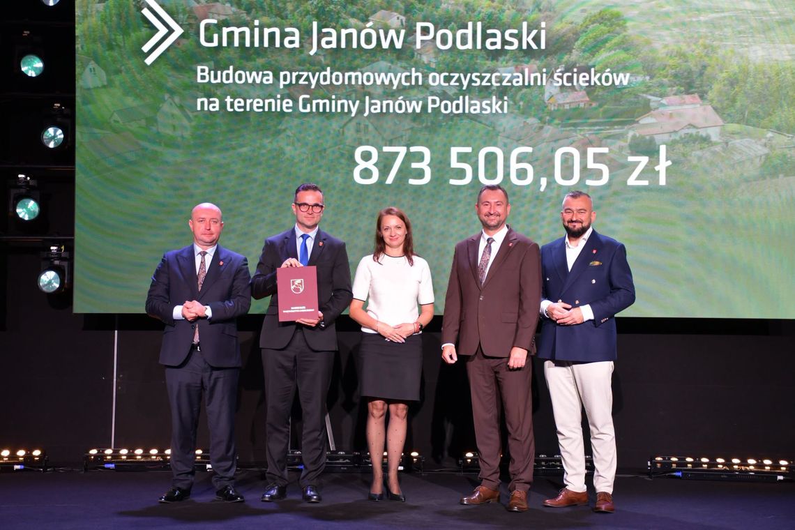 Janów Podlaski. Prawie 900 tys. zł na przydomowe oczyszczalnie ścieków Janów Podlaski. Prawie 900 tys. zł na przydomowe oczyszczalnie ścieków