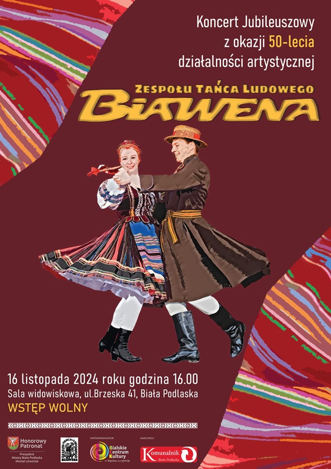 Jubileuszowy koncert Zespołu Tańca Ludowego Biawena już wkrótce!