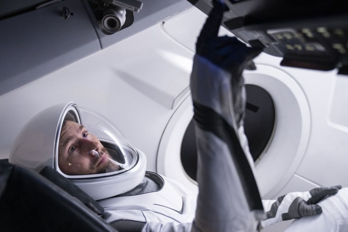 Sławosz Uznański-Wiśniewski leci w kosmos.Start: 8:31