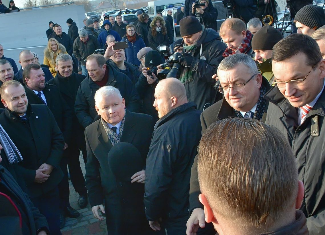 Kaczyński z wizytą w Białej i Radzyniu