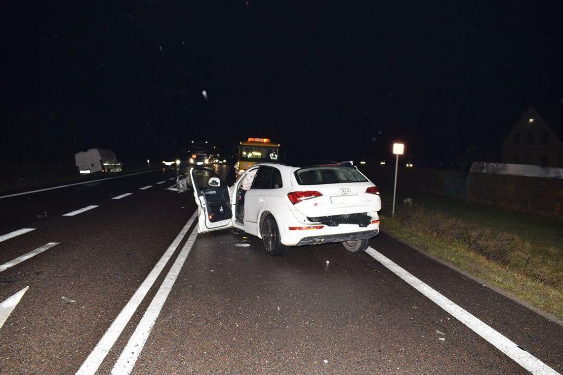 Kierowała po alkoholu. Uderzyła w busa