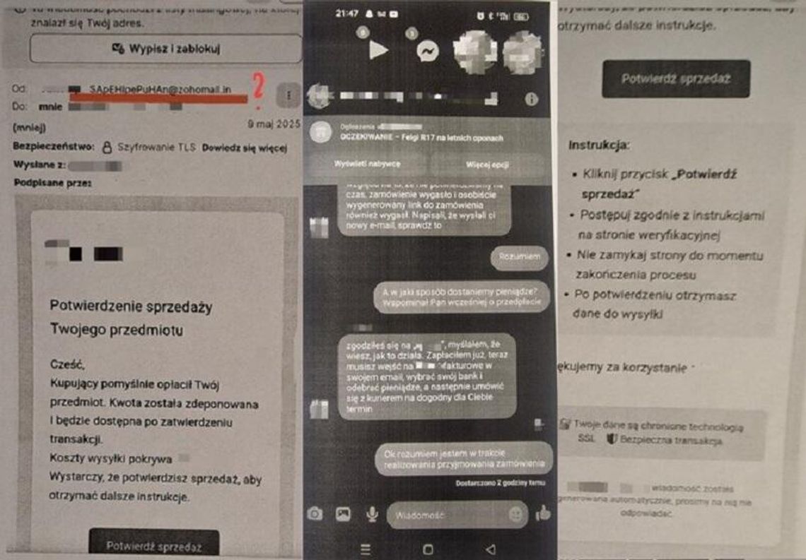 Kliknęły w fałszywy link