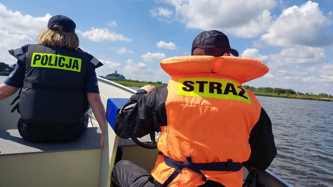 Kobylany. Czuwali nad bezpieczeństwem kąpiących się w akwenie Kobylany. Czuwali nad bezpieczeństwem kąpiących się w akwenie