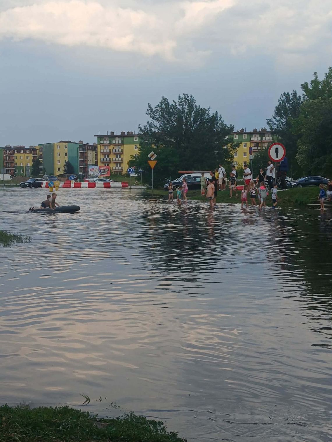 Kolejna ulewa nad Białą Podlaską. Ulice znowu pod wodą [GALERIA ZDJĘĆ]