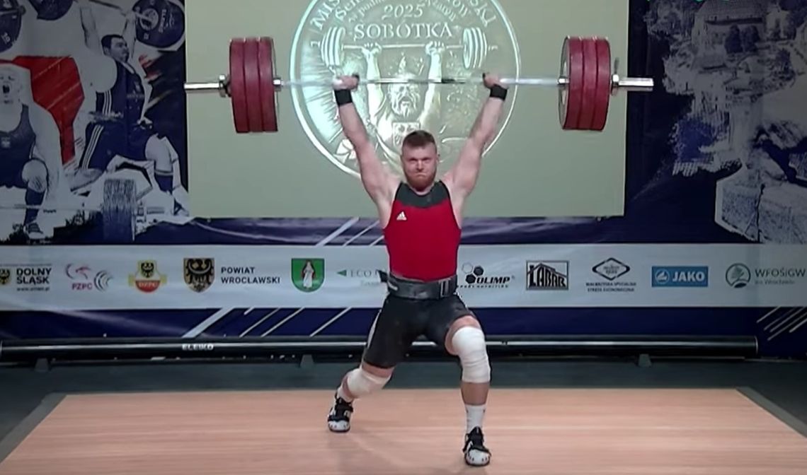 Cztery medale bialskich sztangistów ostatniego dnia MP.