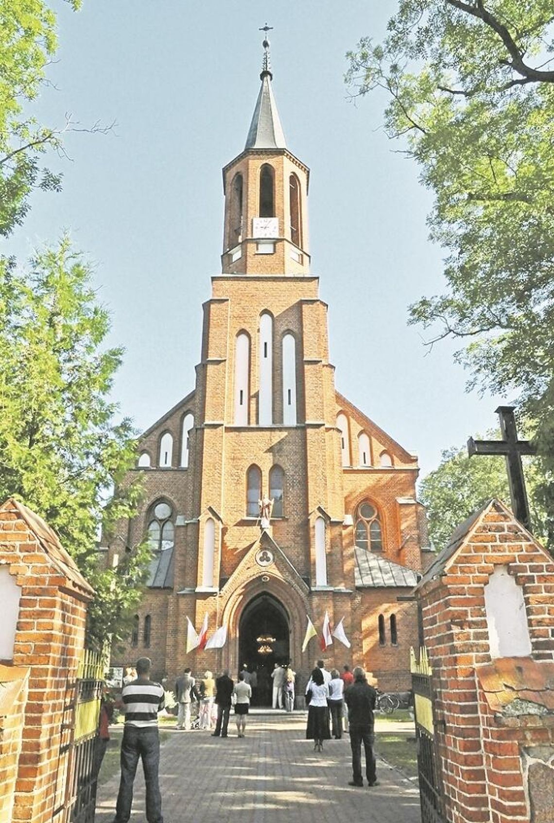 Konstantynów. Przemarsz ulicami miejscowości
