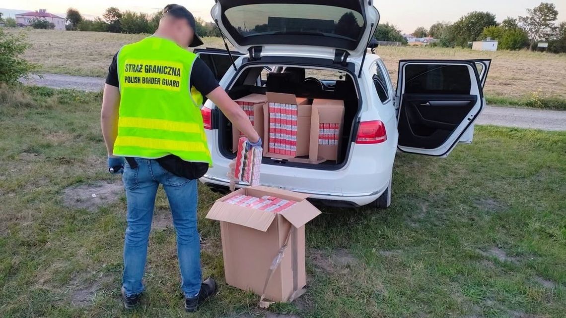 Kontrabanda w aucie i garażu. Pogranicznicy ze Sławatycz zatrzymali 44-latka Kontrabanda w aucie i garażu. Pogranicznicy ze Sławatycz zatrzymali 44-latka
