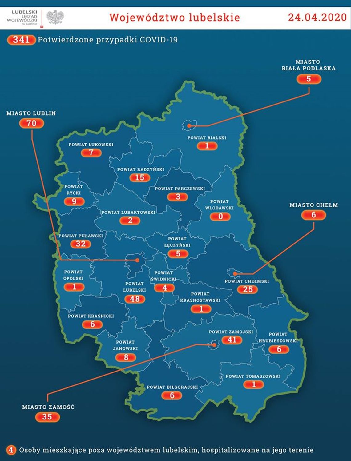 Koronawirus: Aktualna sytuacja w Białej Podlaskiej i regionie