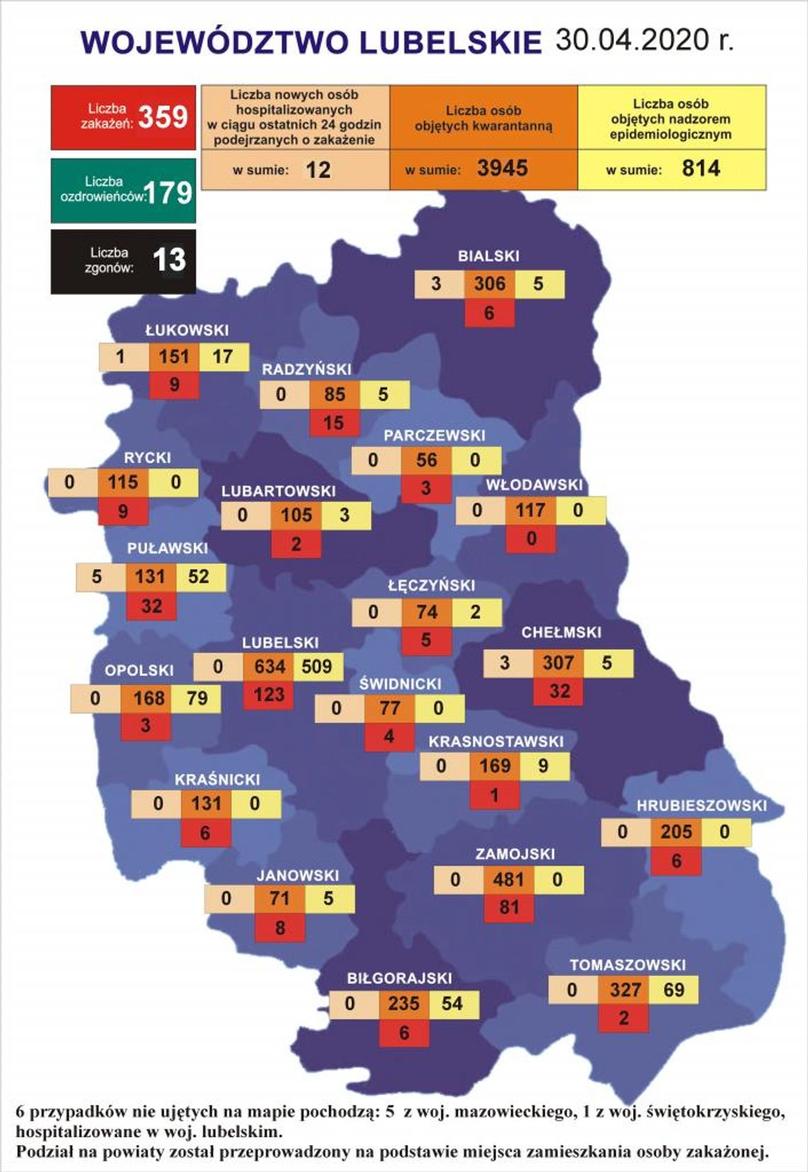 Koronawirus: Aktualna sytuacja w Białej Podlaskiej i regionie