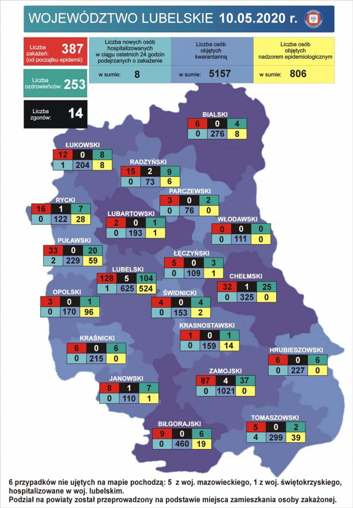 Koronawirus: Aktualna sytuacja w Białej Podlaskiej i regionie