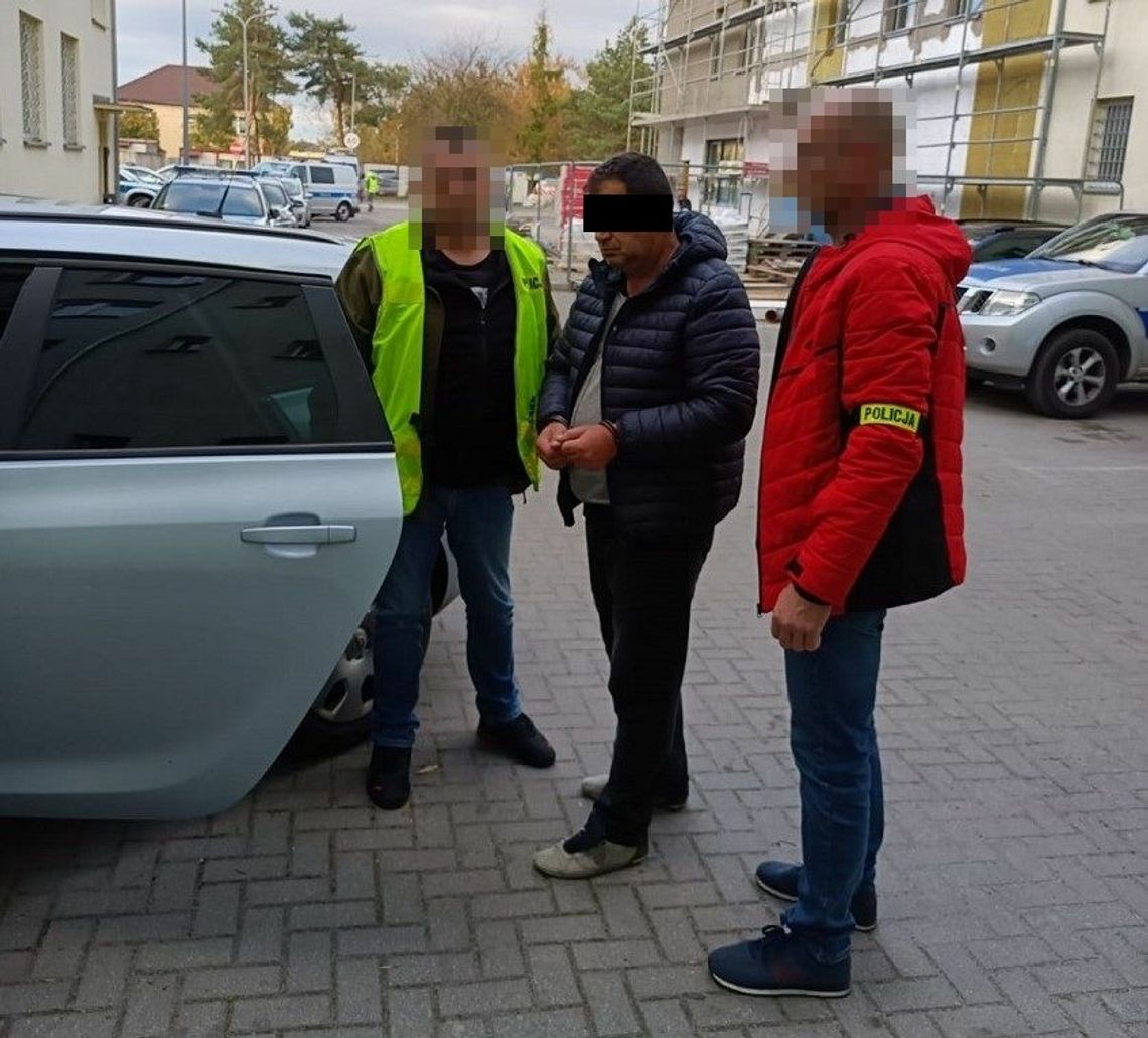 Kradzież się udała, ale wpadli w drodze powrotnej