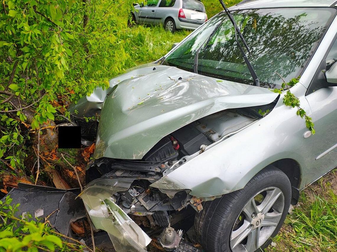 Powiat bialski. Kraksa na krajowej dwójce