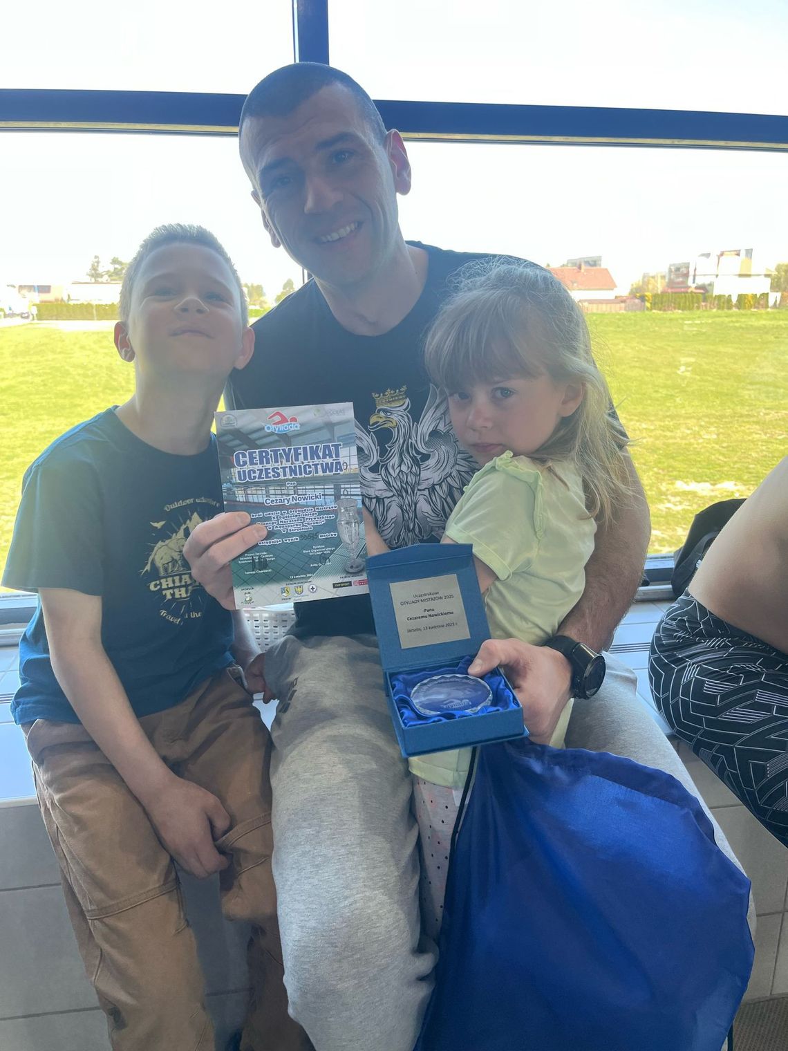 Kryształowy medal Nowickiego