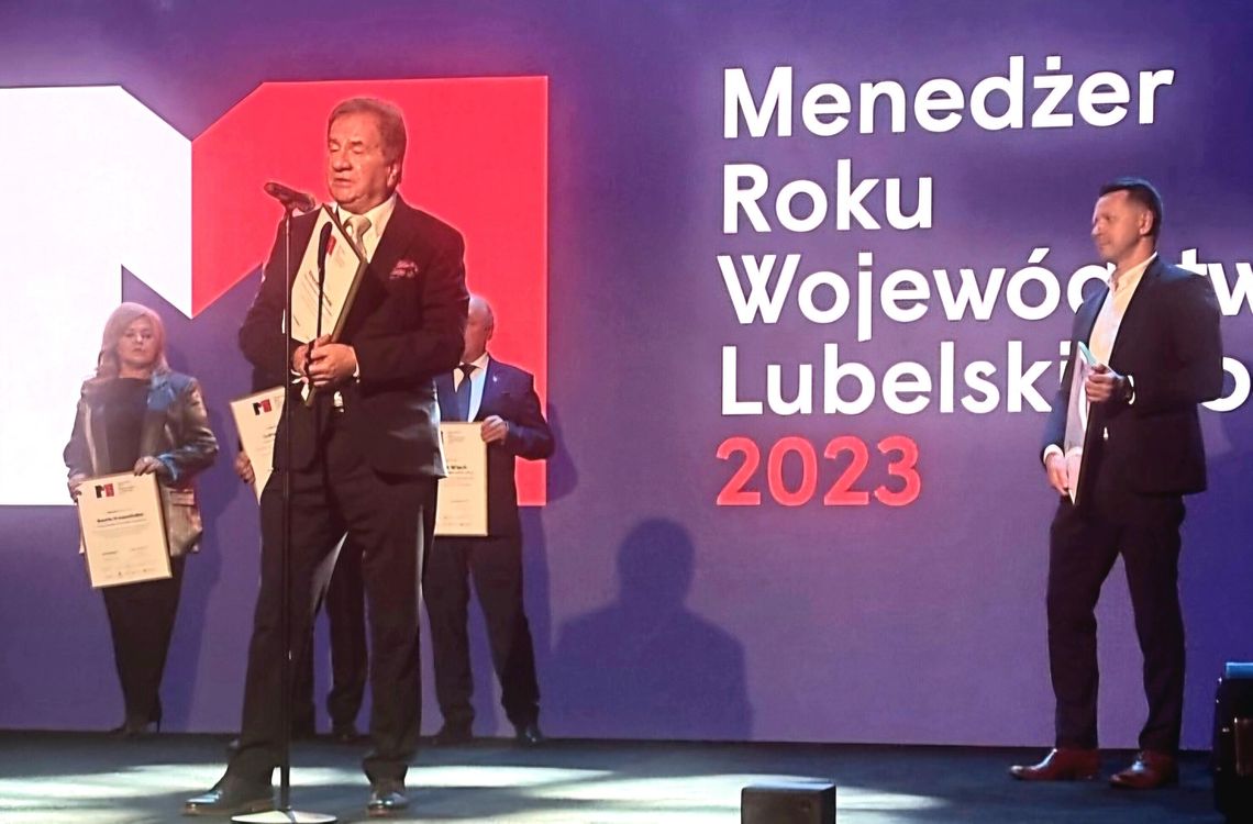 Krzysztof Iwanicki menedżerem roku województwa lubelskiego