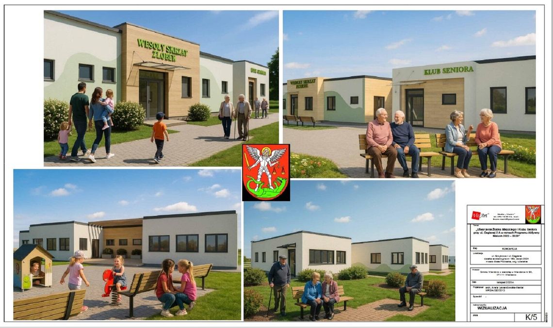 Kto wybuduje żłobek i klub dla seniora?