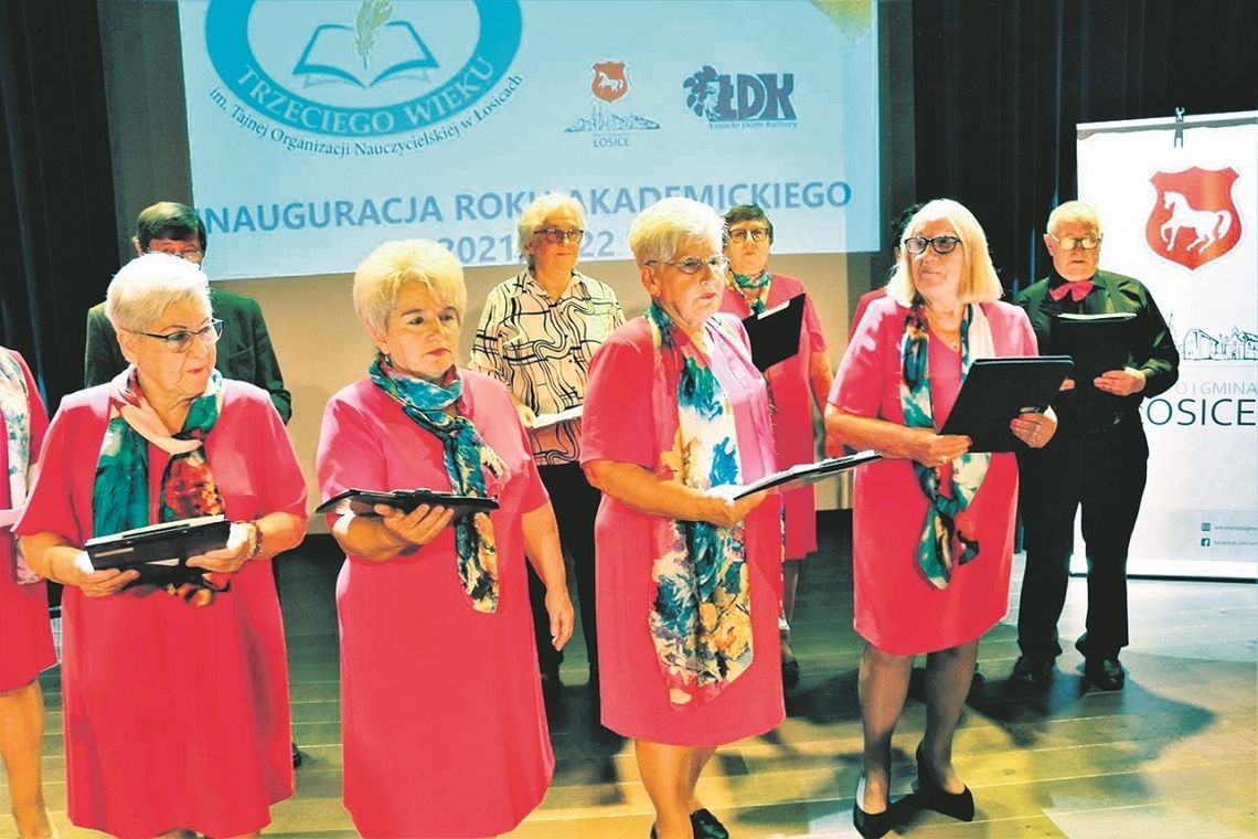 Łosice: Seniorzy odśpiewali Gaudeamus Igitur