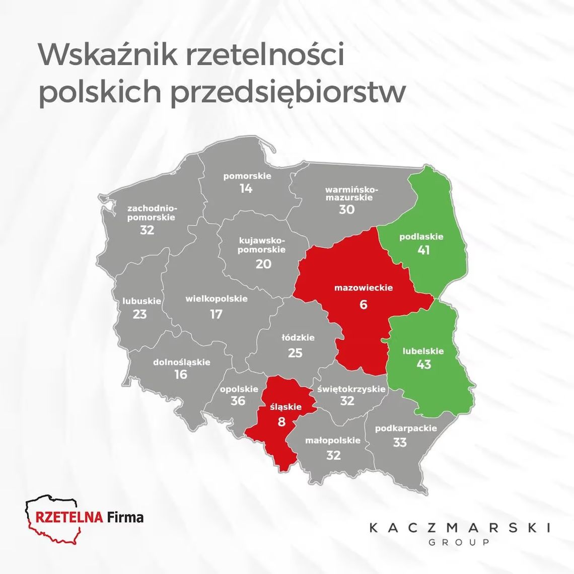 Lubelszczyzna liderem rzetelności firm