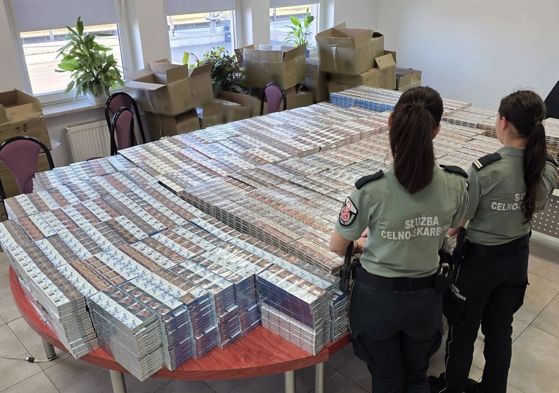 Małaszewicze. Rentgen wykrył papierosy za milion złotych [WIDEO]