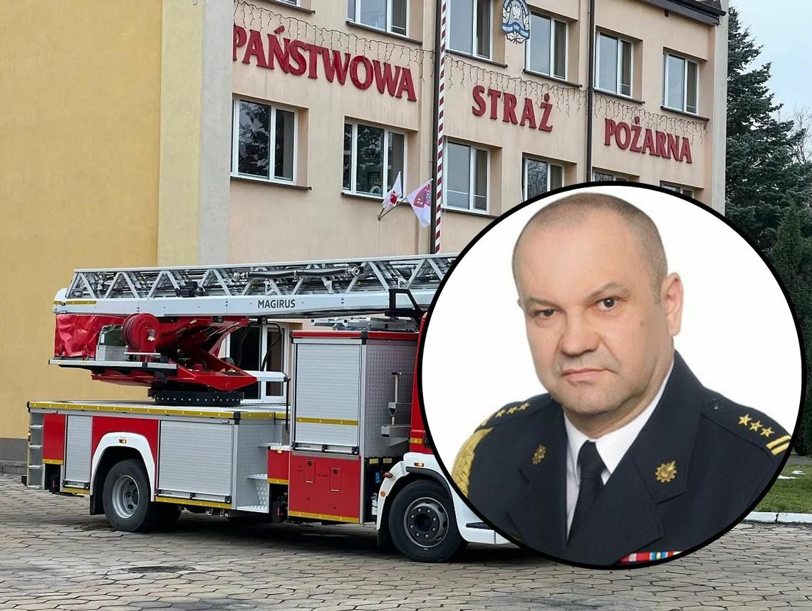 Marek Chwalczuk żegna się ze strażą. Zastępca komendanta na emeryturze