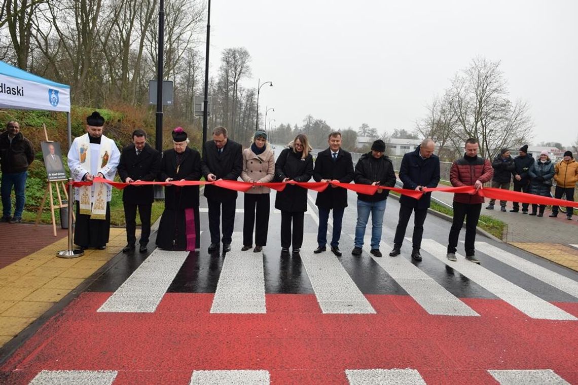 Otwarciie ulicy Józefa Geresza, Międzyrzec Podlaski, listopad 2025