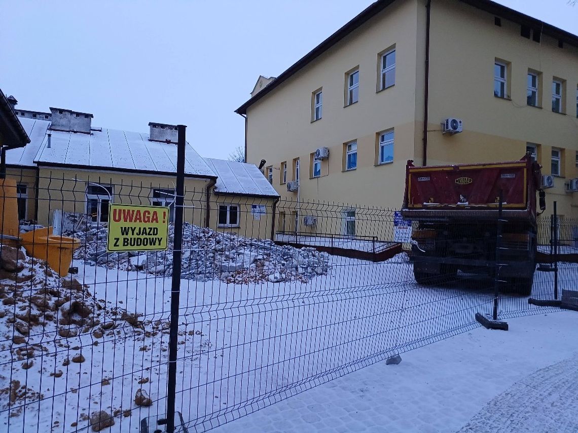 Międzyrzec Podlaski. Trwają prace remontowe w szpitalu