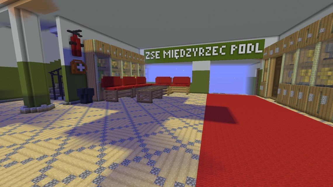 Międzyrzec Podlaski: Zbudowali swoją szkołę w Minecraft