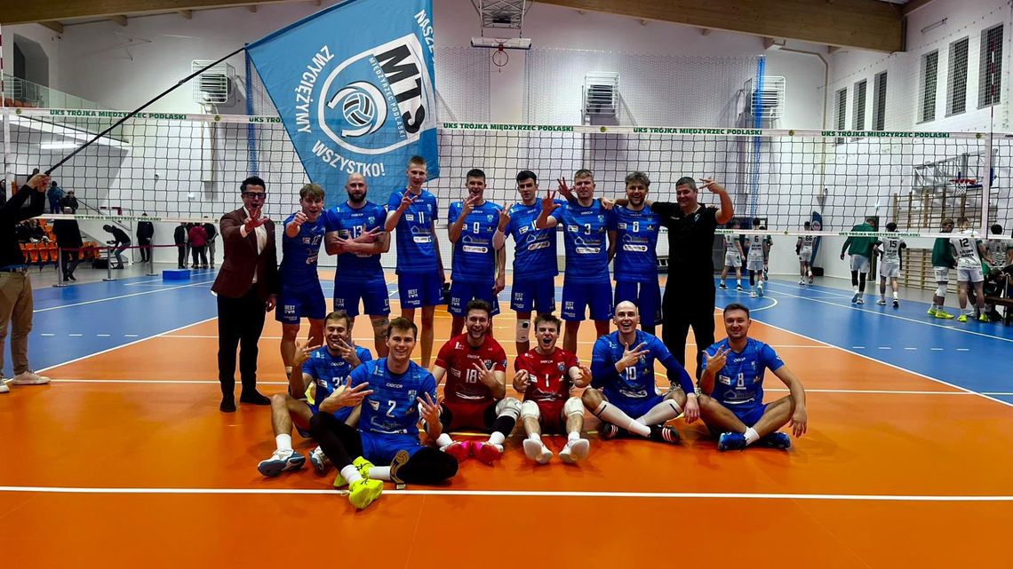 Międzyrzeccy siatkarze ciągle niepokonani