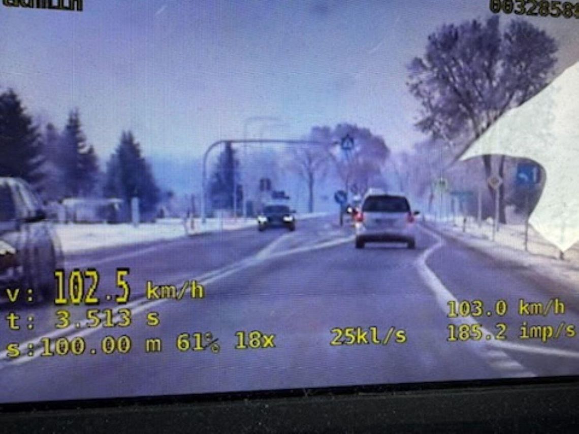 Międzyrzeczanka za zbyt szybką jazdę straciła prawo jazdy