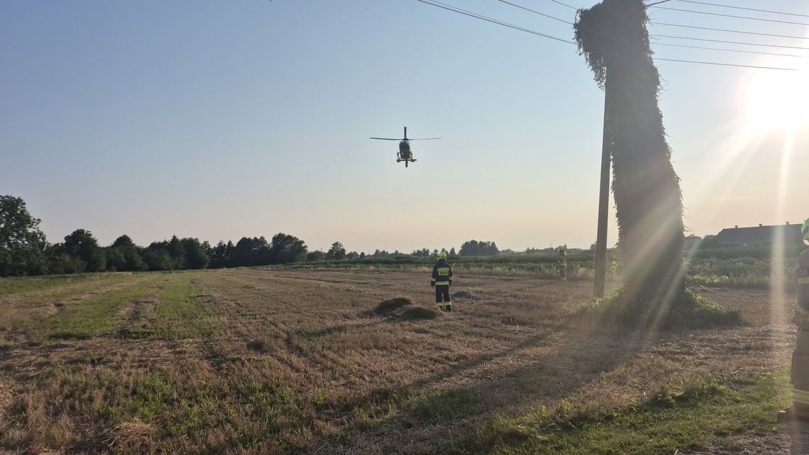 Mieszkańcowi Dubicy Dolnej ustało krążenie. Wezwano strażaków