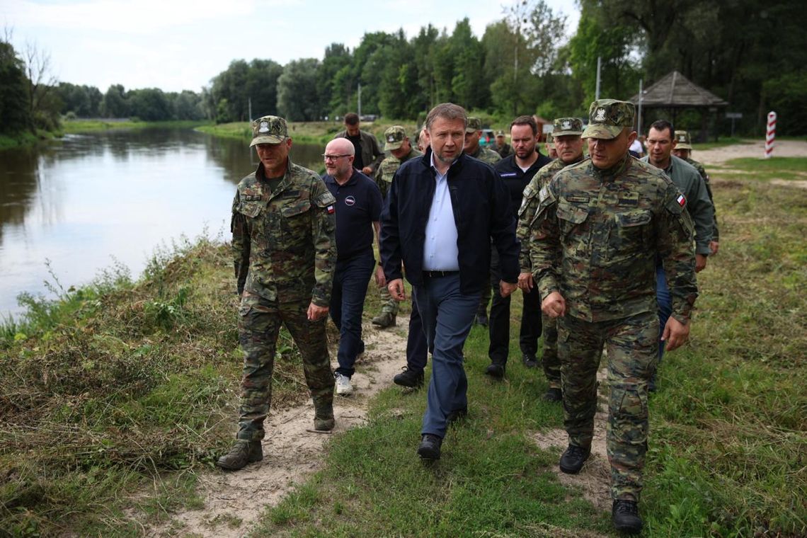 Minister Kierwiński we Włodawie i Chełmie o bezpieczeństwie i technologii