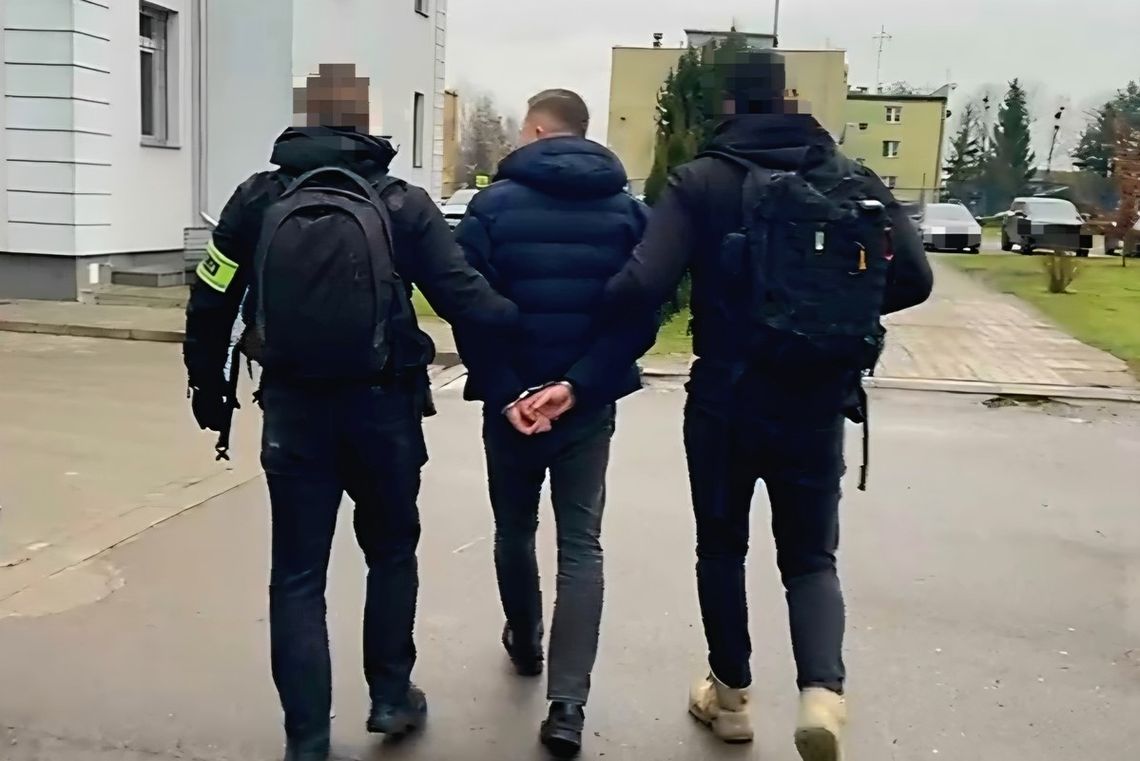 pobicie białka jezioro zatrzymani policja parczew