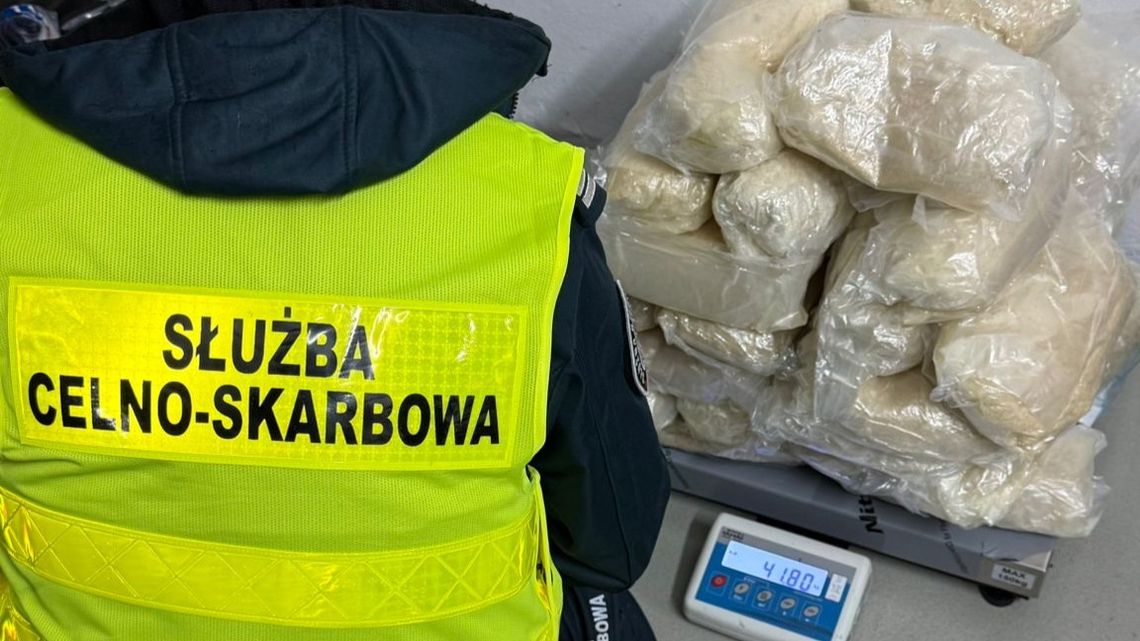 mefedron 42 kg a2 sg kas zatrzymali samochód