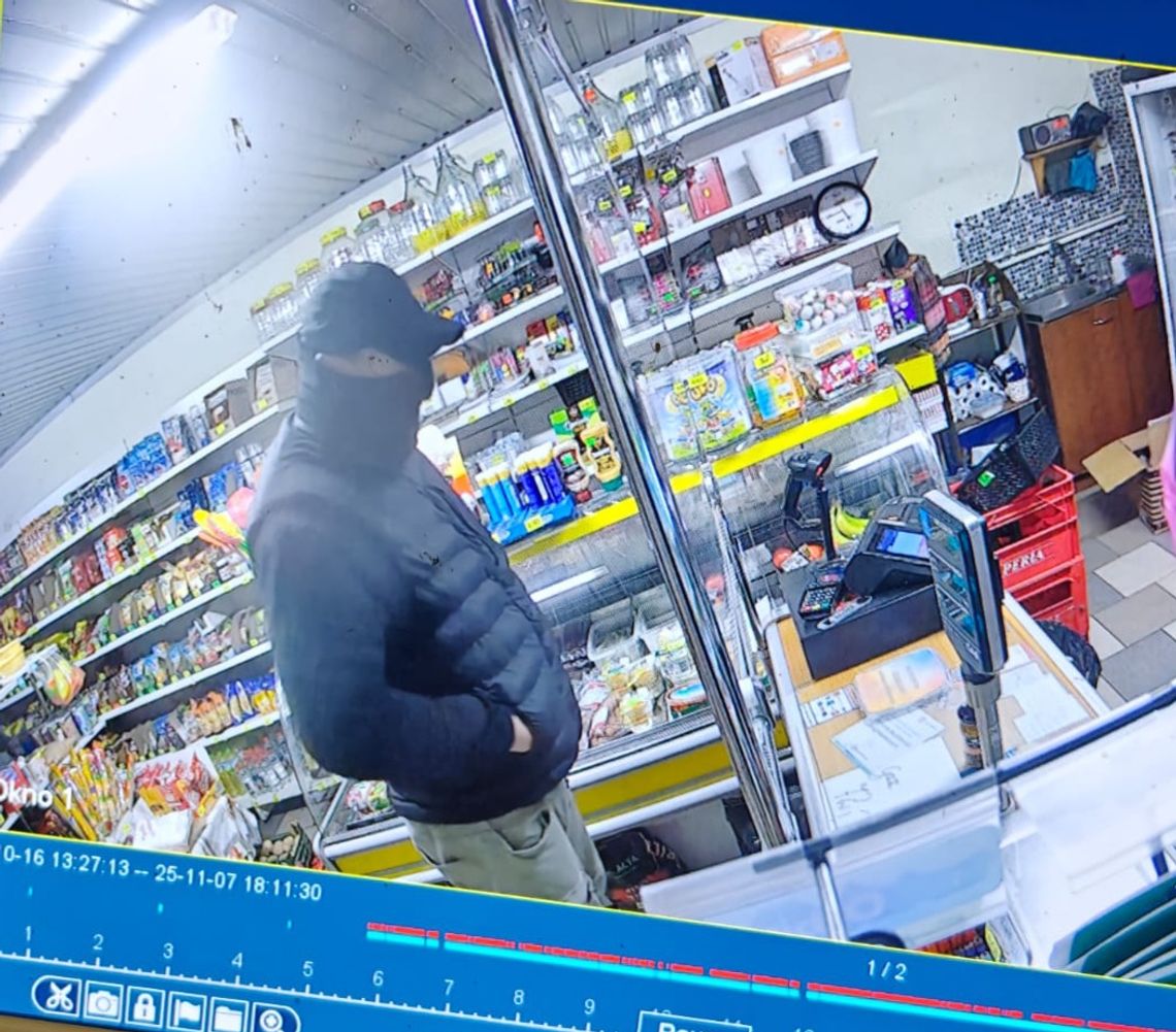 Napady na sklepy w gminie Drelów. Wójt apeluje o pomoc w ujęciu sprawcy