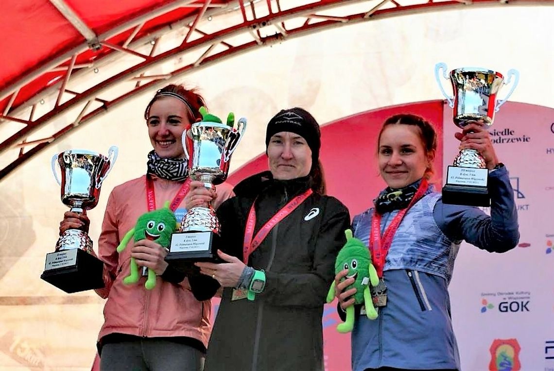 Nasi na podium w Wiązownie