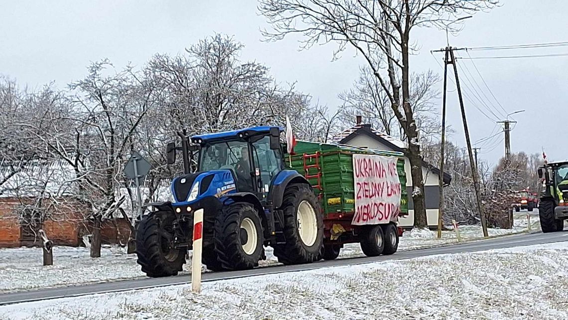 Nasi rolnicy znów wyjechali na drogi. Wiemy, którą trasą jadą