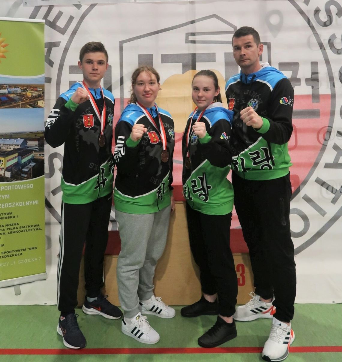 Nasi wojownicy na podium mistrzostw Polski w taekwondo